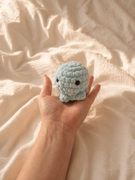 Poulpe Azur - fait main